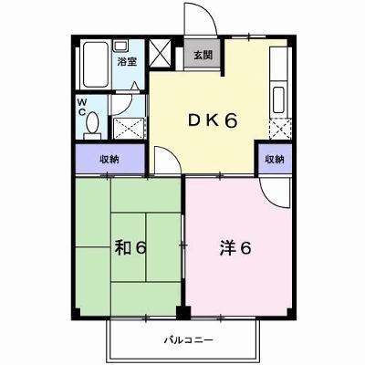 シティハイツ妹尾Ｃ 201【管理NO：1-001892301-02010】 ★家具家電は申し込み後に搬入します★の物件画像