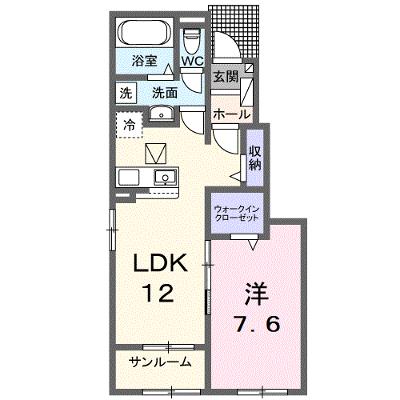 ピッツィカートⅠ 105【管理NO：1-026891501-01040】 ★家具家電は申し込み後に搬入します★の物件画像