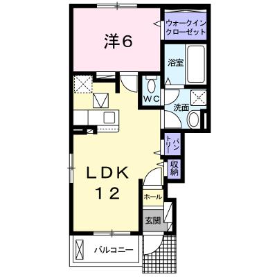 グラン・ソレイユ　Ｂ棟 101【管理NO：1-025356702-01010】 ★家具家電は申し込み後に搬入します★の物件画像