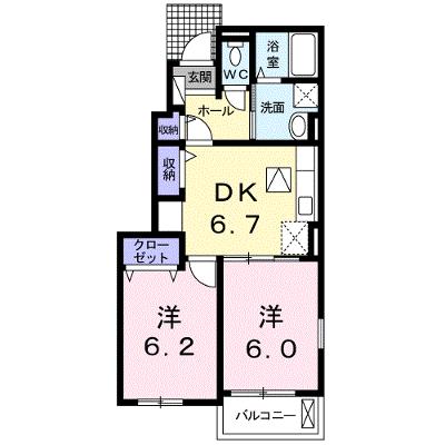 ギャザリー・ココ　Ｂ 101【管理NO：1-021354002-01010】 ★家具家電は申し込み後に搬入します★の物件画像