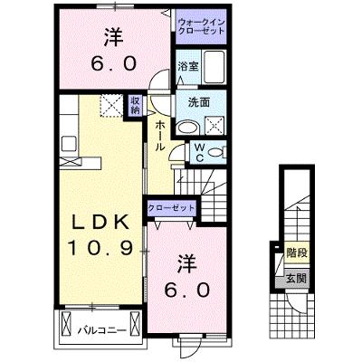 カーサ・ベル 202【管理NO：1-019007501-02020】 ★家具家電は申し込み後に搬入します★ ★2026年09月中旬入居可能★の物件画像