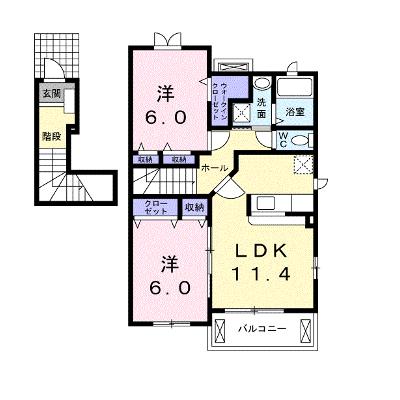 アドベントヒルズＡ 201【管理NO：1-014525701-02010】 ★家具家電は申し込み後に搬入しますの物件画像
