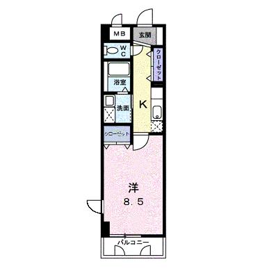 Ｔ－ＳＡＩＳＯＮ倉敷 307【管理NO：1-013605601-03060】 ★家具家電は申し込み後に搬入しますの物件画像