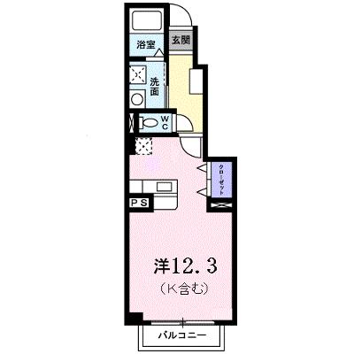 パーク・アヴェニューＢ 103【管理NO：1-011935702-01030】 ★家具家電は申し込み後に搬入しますの物件画像