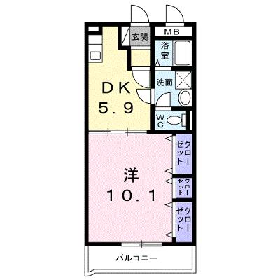 レジデンス辻が花Ⅱ 302【管理NO：1-011844801-03020】 ★家具家電は申し込み後に搬入します★の物件画像