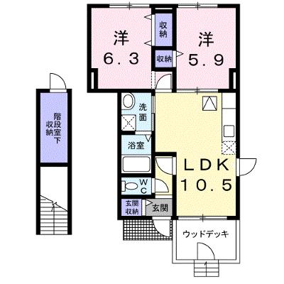 ビッグフォレスト　Ｎ 102【管理NO：1-010246701-01020】 ★家具家電は申し込み後に搬入しますの物件画像