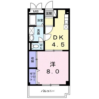 グランパス２１ 406【管理NO：1-007707301-04050】 ★家具家電は申し込み後に搬入します★の物件画像