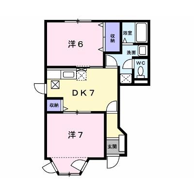 クレスト－ル夏澤Ａ 101【管理NO：1-007149301-01010】 ★家具家電は申し込み後に搬入しますの物件画像