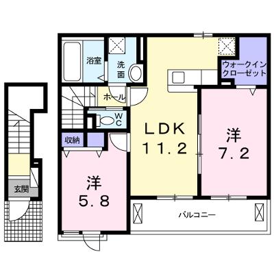 クレインズ 203【管理NO：1-024773301-02030】 ★家具家電は申し込み後に搬入しますの物件画像