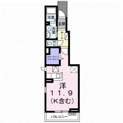 メゾンオーブⅡ 105【管理NO：1-018500901-01040】 ★家具家電は申し込み後に搬入します 2026年08月下旬入居可能の物件画像