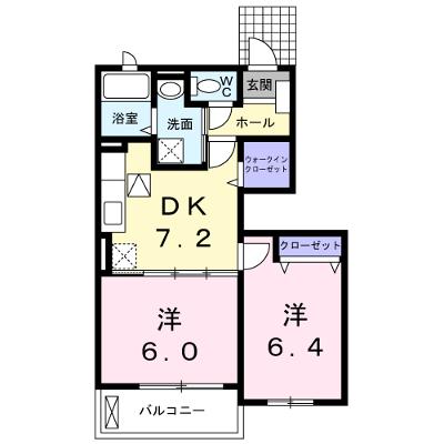 アドベントヒルズＣ 103【管理NO：1-014525703-01030】 ★家具家電は申し込み後に搬入します 2026年07月下旬入居可能の物件画像