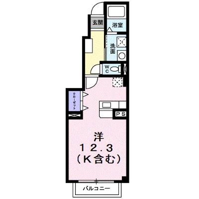アメニティ中島Ｂ 101【管理NO：1-013735202-01010】 ★家具家電は申し込み後に搬入しますの物件画像