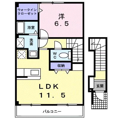 ニルヴァーナ　ウーノ 202【管理NO：1-013355001-02020】 ★家具家電は申し込み後に搬入しますの物件画像