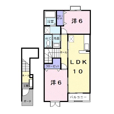 セレッソⅢ 206【管理NO：1-012776901-02050】 ★家具家電は申し込み後に搬入します 2026年07月下旬入居可能の物件画像