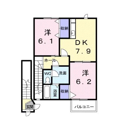 パークサイド９９ 205【管理NO：1-009639101-02040】 ★家具家電は申し込み後に搬入しますの物件画像