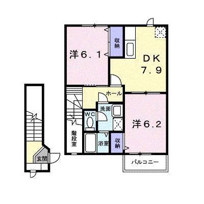 エクセレンス 202【管理NO：1-007735701-02020】 ★家具家電は申し込み後に搬入します★の物件画像