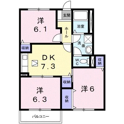ビルゴＢ 102【管理NO：1-007625002-01020】 ★家具家電は申し込み後に搬入しますの物件画像
