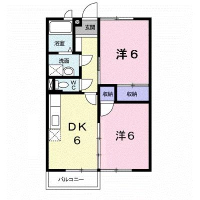 サンスクエア－Ｃ 201【管理NO：1-005146302-02010】 ★家具家電は申し込み後に搬入しますの物件画像