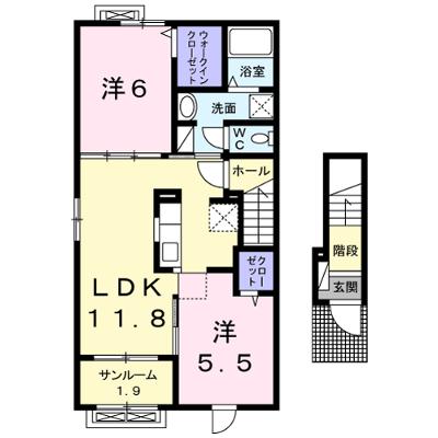 フォルトーナＳ－Ⅰ 201【管理NO：1-021892701-02010】 ★家具家電は申し込み後に搬入しますの物件画像