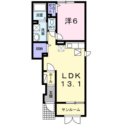 ウルルⅠ 103【管理NO：1-015999301-01030】 ★家具家電は申し込み後に搬入します★の物件画像