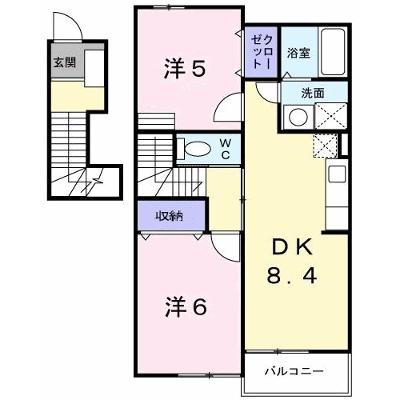 スペランツァ・ソーレⅢ 202【管理NO：1-013906201-02020】 ★家具家電は申し込み後に搬入します 2026年08月中旬入居可能の物件画像