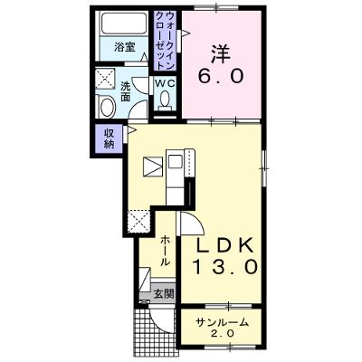 デア・マーサ八屋 104【管理NO：1-026252601-01040】 ★家具家電は申し込み後に搬入しますの物件画像