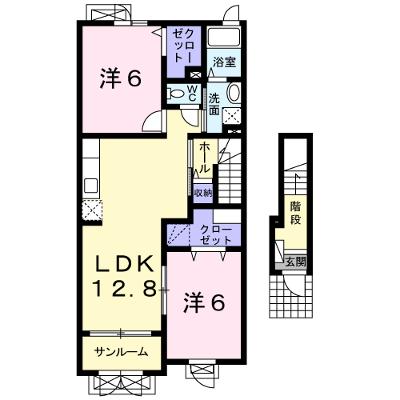 カレント・ベルデ 204【管理NO：1-015200801-02040】 ★家具家電は申し込み後に搬入しますの物件画像