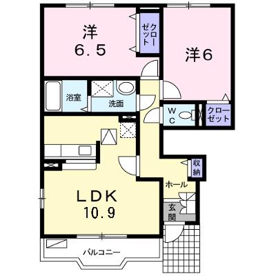 ミルキー・ウェイＡ 101【管理NO：1-012931301-01010】の物件画像