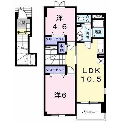 アルエット・シエル 201【管理NO：1-012536101-02010】 ★家具家電は申し込み後に搬入しますの物件画像