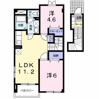 メフィストＢ 203【管理NO：1-011431402-02030】 ★家具家電は申し込み後に搬入しますの物件画像