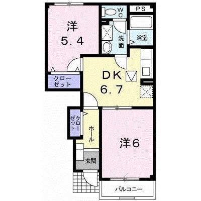 テッラ・プロメッサＡ 103【管理NO：1-011422301-01030】 ★家具家電は申し込み後に搬入しますの物件画像