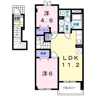 モクレレ 202【管理NO：1-011413001-02020】 ★家具家電は申し込み後に搬入しますの物件画像
