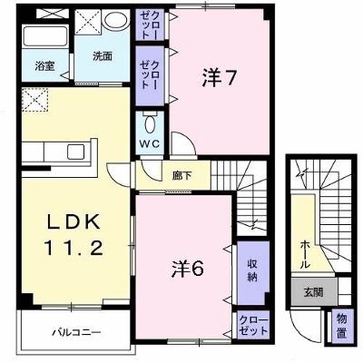 ウェアーハウス　Ａ 202【管理NO：1-009786901-02020】 ★家具家電は申し込み後に搬入します 2026年07月中旬入居可能の物件画像