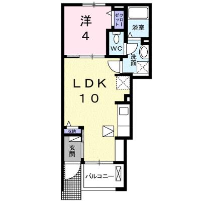 フルール・ユー 103【管理NO：1-022032401-01030】 ★家具家電は申し込み後に搬入します★の物件画像