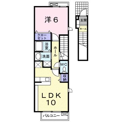 ＬＡＰＩＮＥ（ラピーヌ）Ａ 201【管理NO：1-017138101-02010】 ★家具家電は申し込み後に搬入します 2026年08月下旬入居可能の物件画像