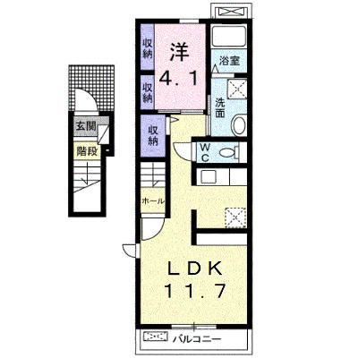 Ａｇａｉｎ 206【管理NO：1-020345901-02050】 ★家具家電は申し込み後に搬入しますの物件画像