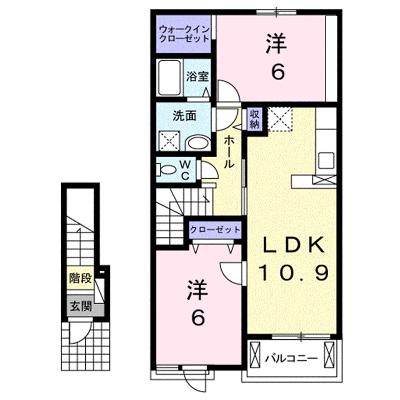 セレッソ　Ｃ 202【管理NO：1-019211603-02020】 ★家具家電は申し込み後に搬入します★の物件画像