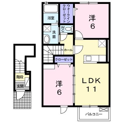 サンパティオⅡ 202【管理NO：1-017660702-02020】 ★家具家電は申し込み後に搬入しますの物件画像
