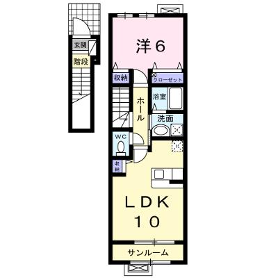フレーシアⅡ 202【管理NO：1-016155801-02020】の物件画像