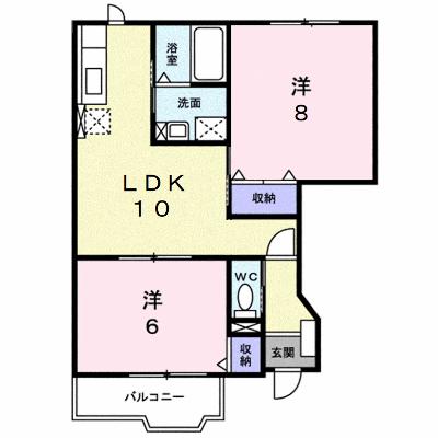 ローブレＴ・Ｋ 102【管理NO：1-010724201-01020】 ★家具家電は申し込み後に搬入します★の物件画像
