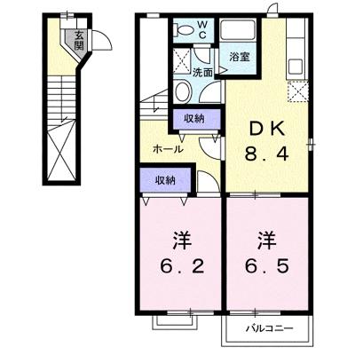 サンライト・パレス 201【管理NO：1-009699201-02010】 ★家具家電は申し込み後に搬入します★の物件画像