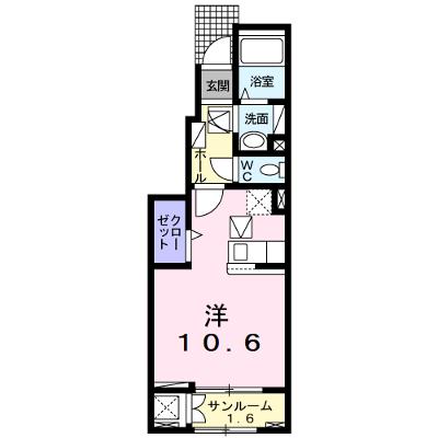 ラッフィナート　パラッツオ 102【管理NO：1-027719601-01020】 ★家具家電は申し込み後に搬入します★の物件画像