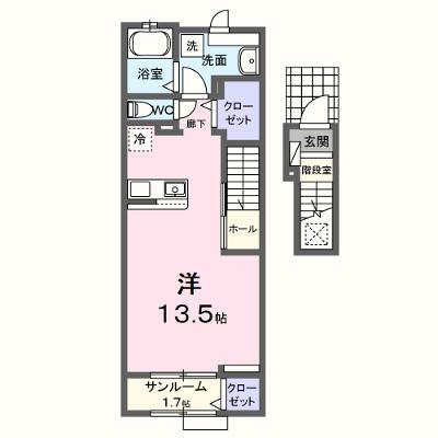 乃木坂ヒルズ 204【管理NO：1-027290501-02040】 ★家具家電は申し込み後に搬入しますの物件画像