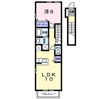 クレメント　ブリーズＡ 203【管理NO：1-017318401-02030】 ★家具家電は申し込み後に搬入しますの物件画像