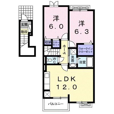 ＦＬＯＷＥＲ　Ｂ 201【管理NO：1-016423002-02010】 ★家具家電は申し込み後に搬入します 2026年09月中旬入居可能の物件画像