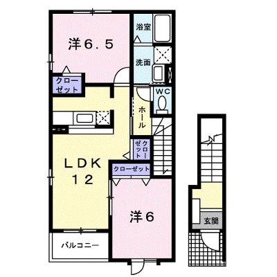 コスモスガーデン　Ｂ 201【管理NO：1-013851702-02010】 ★家具家電は申し込み後に搬入します 2026年07月下旬入居可能の物件画像