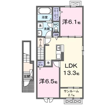 レジデンスＡＫ長久Ⅰ 204【管理NO：1-028475801-02040】 ★家具家電は申し込み後に搬入します★ ★2026年11月中旬入居可能★の物件画像