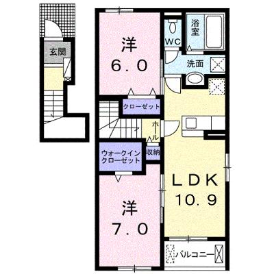 ＳＵＮ１６笠岡Ⅱ 201【管理NO：1-026203002-02010】 ★家具家電は申し込み後に搬入します★の物件画像