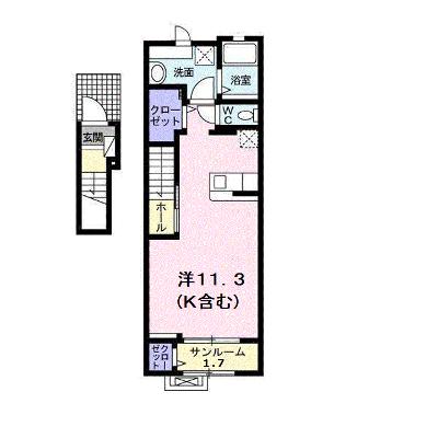 ガーデンヒルズＡ 202【管理NO：1-024878901-02020】 ★家具家電は申し込み後に搬入しますの物件画像