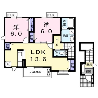 クアレンタ 201【管理NO：1-020567801-02010】 ★家具家電は申し込み後に搬入します★の物件画像